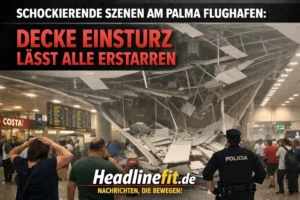 Palma Flughafen Decke Eingestürzt